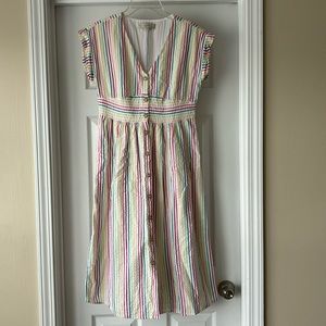 Loft Striped Dress